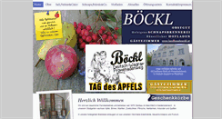 Desktop Screenshot of boeckl.at